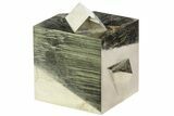 Pyrite Cube Cluster - Navajun, Spain #71612-1